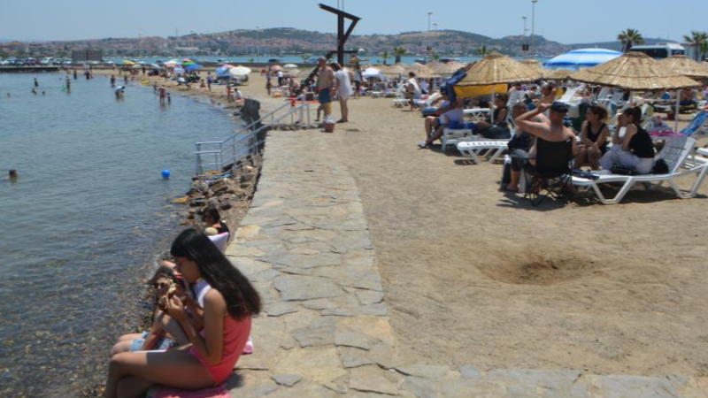 Ayvalık’ta bayram yoğunluğu yüzde 100 seviyesinde
