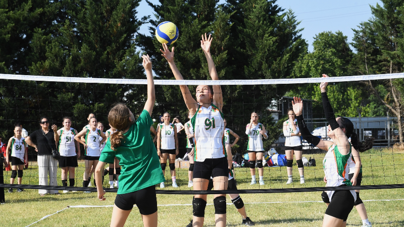 Genç voleybolcuların kalbi Osmangazi’de attı