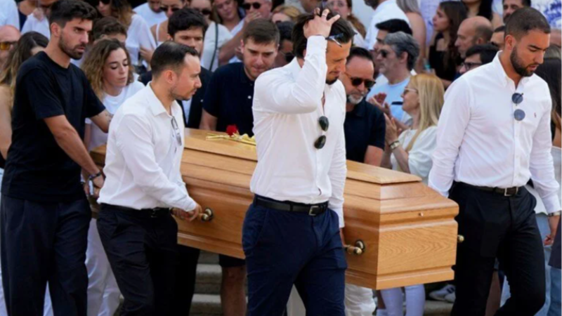 Futbol dünyası yasta: Jota'nın cenazesinde gözyaşları sel oldu!