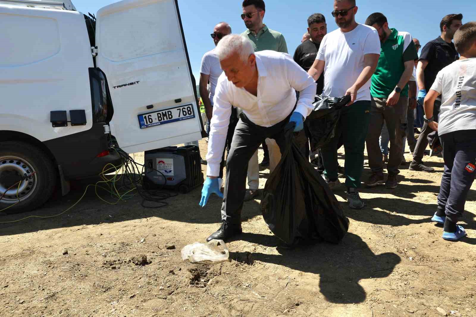 Bursa’da orman yangınlarına karşı ’temizlik’ seferberliği