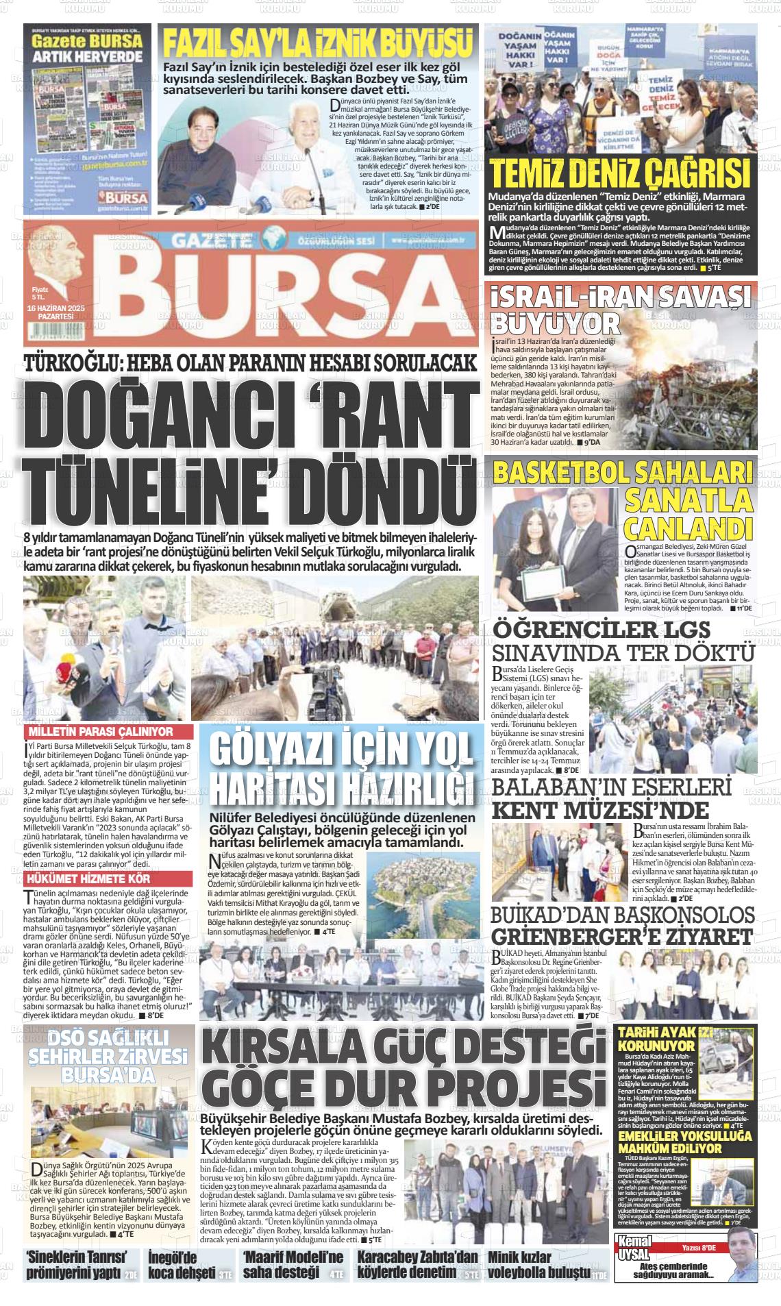 GAZETE BURSA