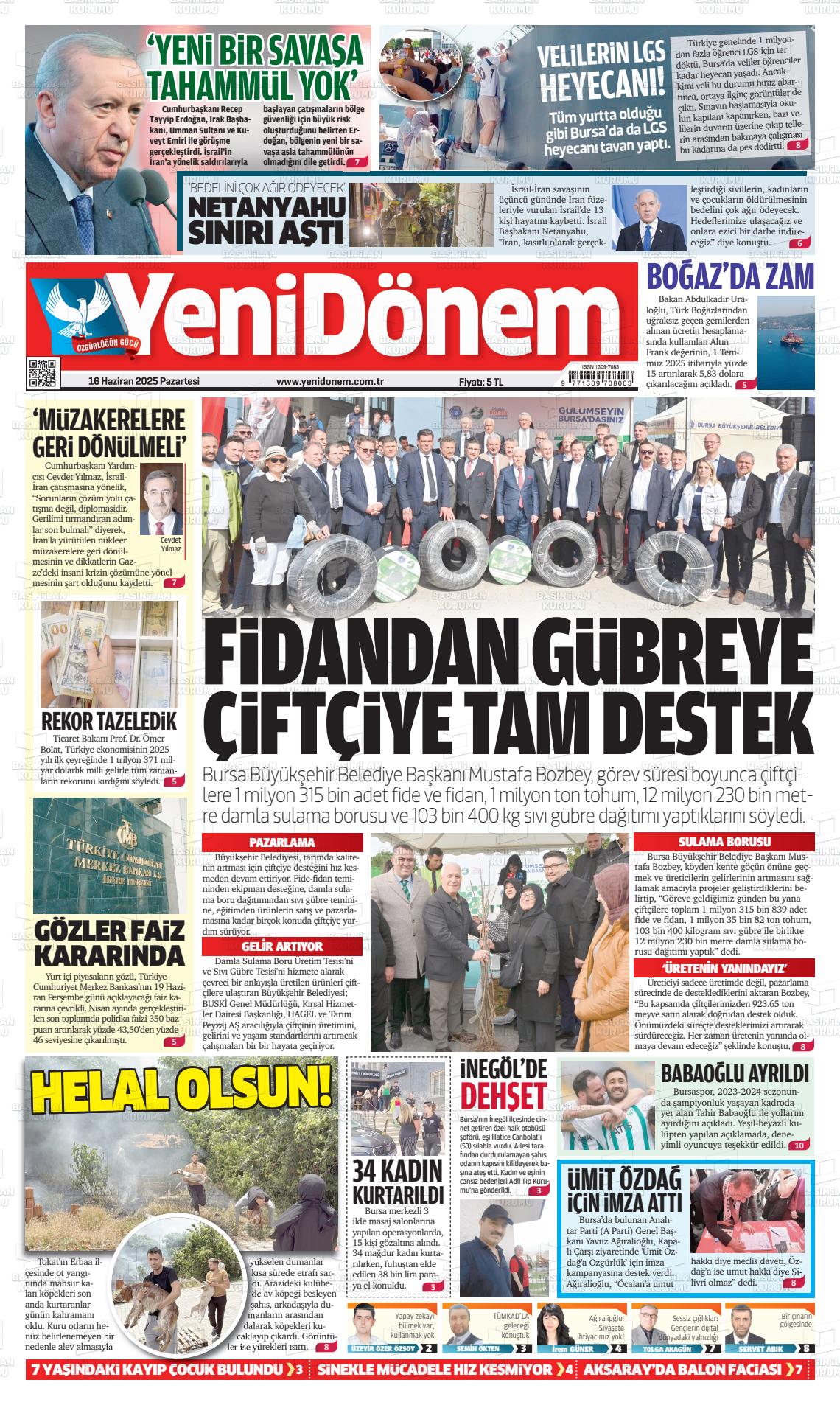YENİ D&#214;NEM