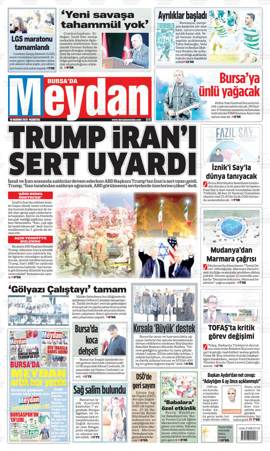 BURSA&#39;DA MEYDAN